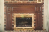 Classic fire place mantle with classic design