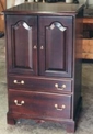 Mahogany chest built to match in all ways  existing bedroom furniture